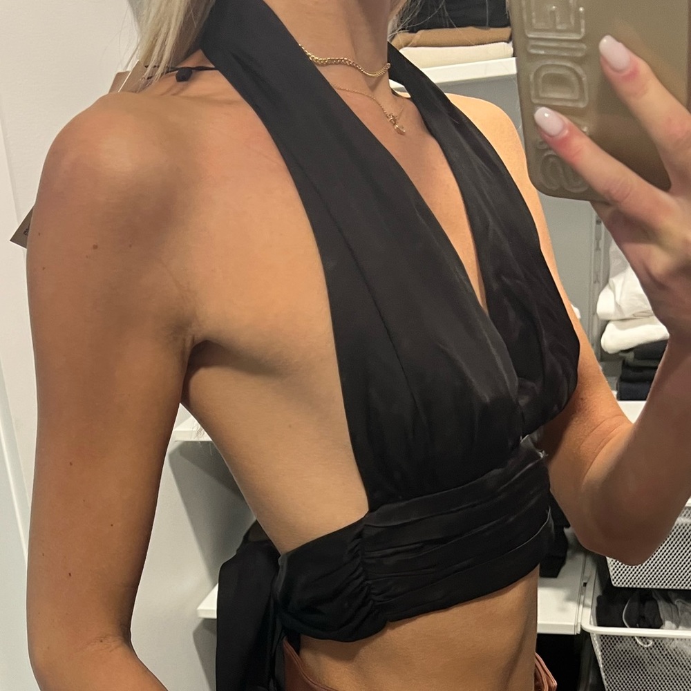 NWT Zara Halter Top (XS)